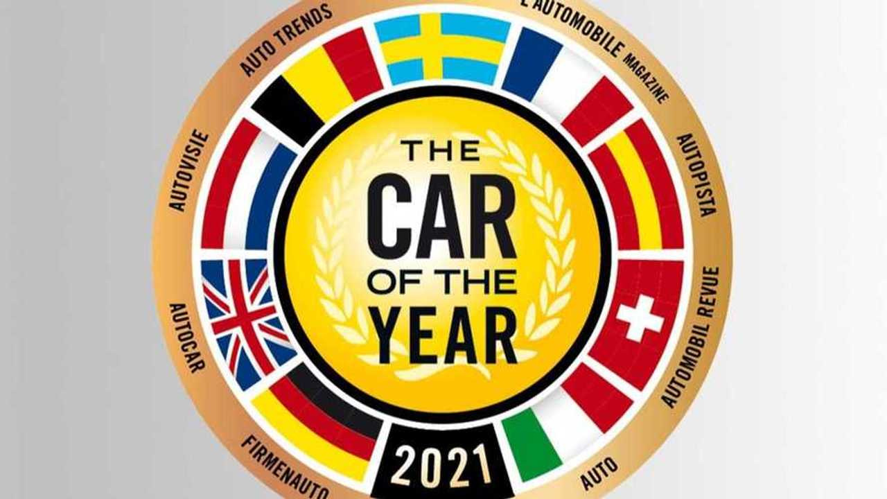 2021 Avrupa'da Yılın Otomobili Ödülü Logosu