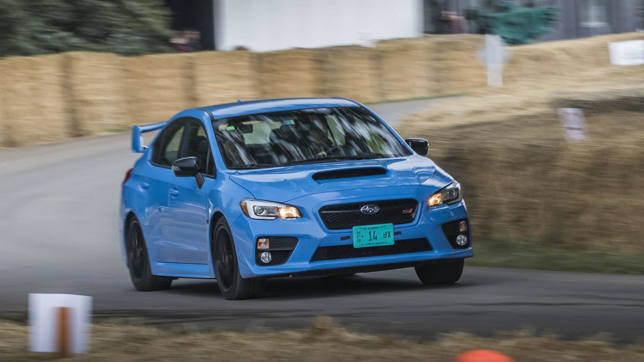 Subaru WRX STI at the Goodwood Festival of Speed