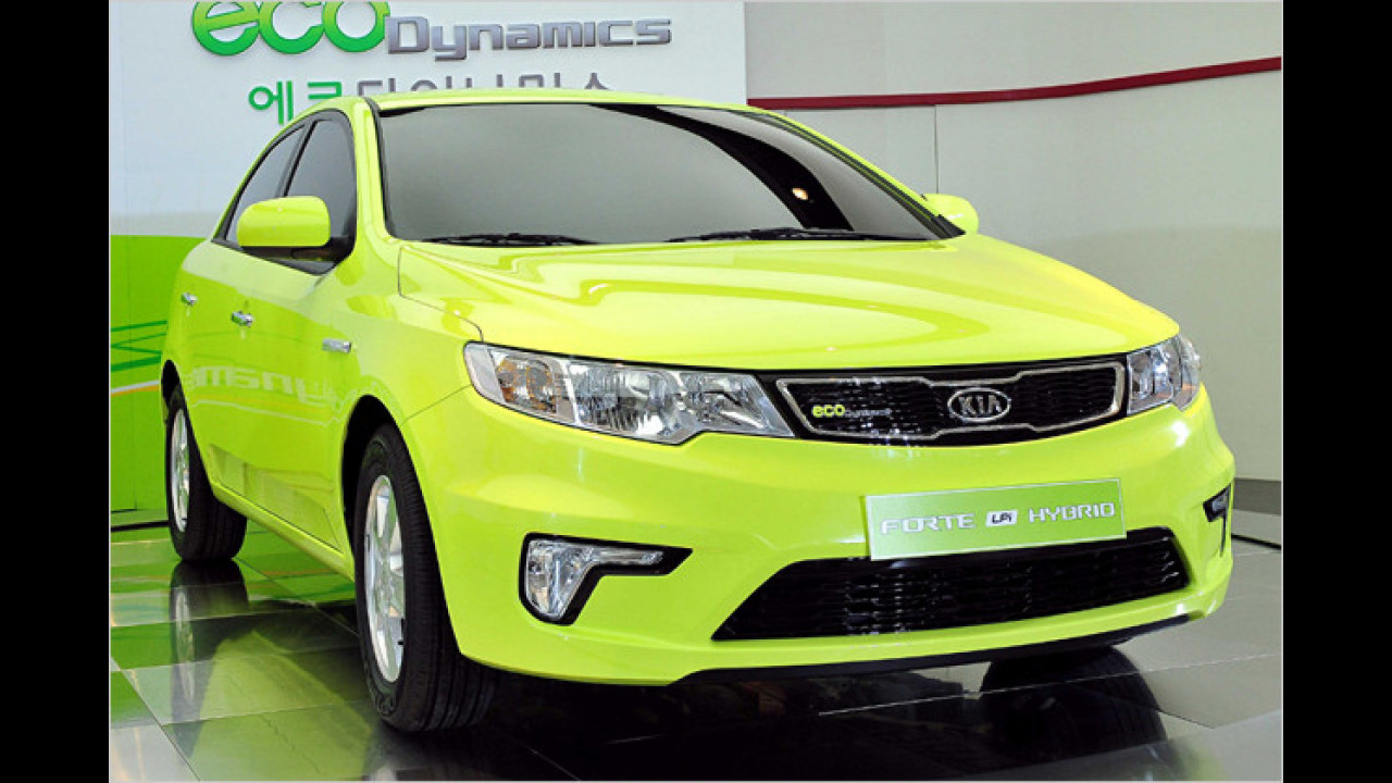 Kia zeigt Flüssiggas-Hybrid
