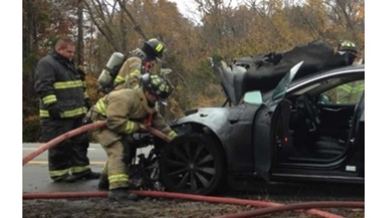 This Tesla Model S Fire Is No Longer Under NHTSA Investigation