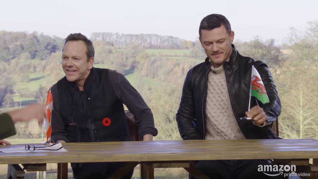 Kiefer Sutherland and Luke Evans
