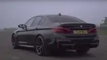 BMW M5 Compétition vs Porsche 911 Turbo vs Nissan GT-R Drag Race