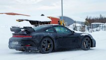 2019 Porsche 911 GT3 Karlı Zeminde Casus Fotoğrafları