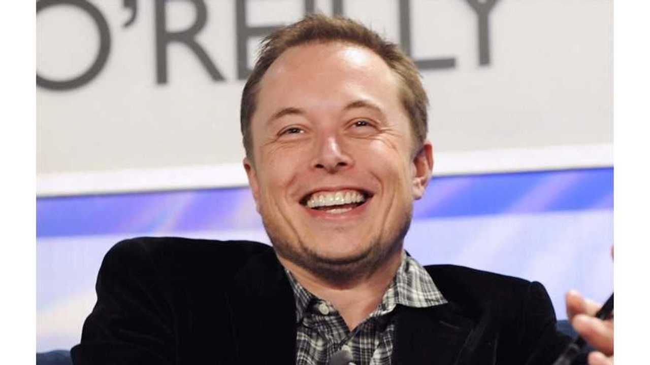 Musk laughs