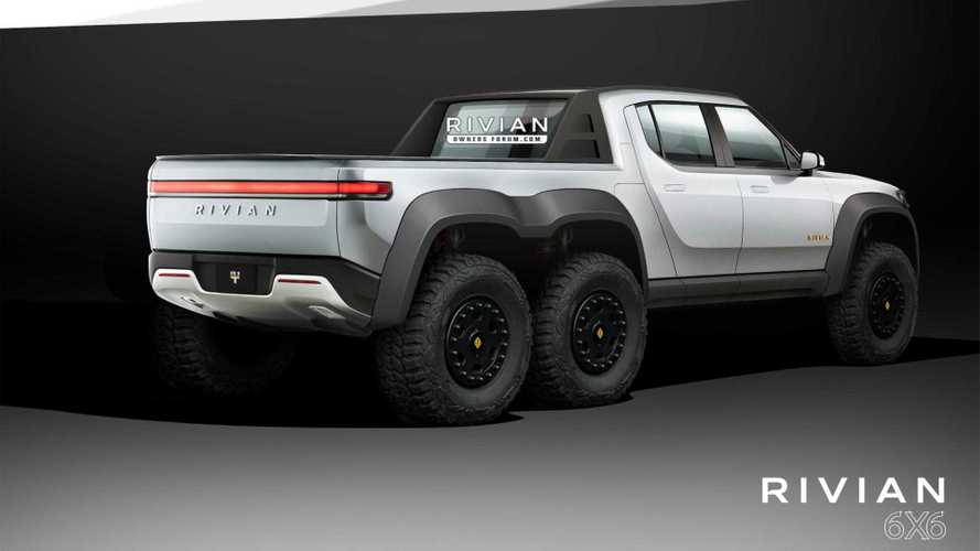 Rivian R1T 6X6 Pickup | Motor1.com Photos