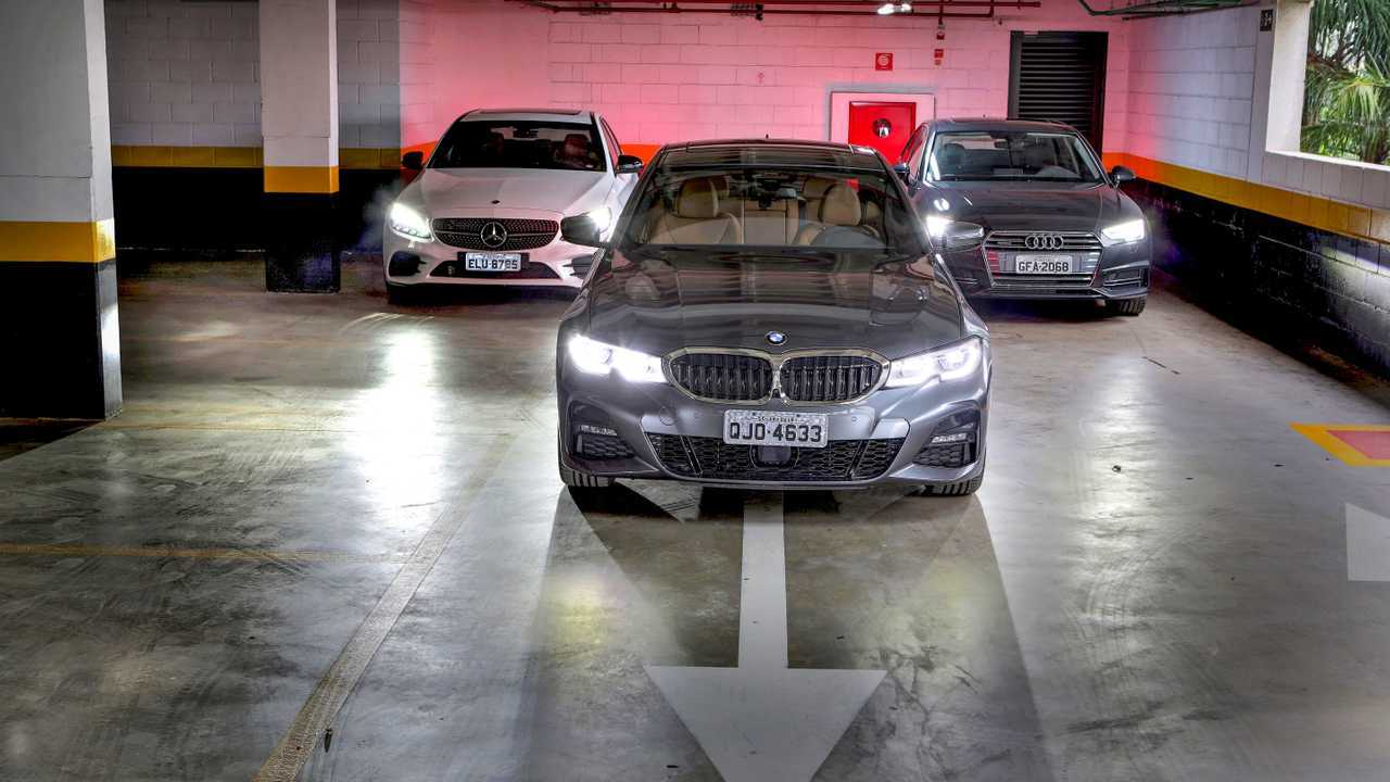 Comparativo: BMW 330i x Audi A4 x Mercedes C300