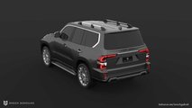 2021 Mitsubishi Pajero rendering