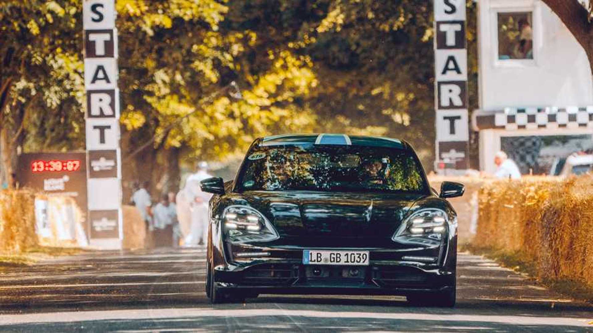 Porsche Taycan Mitfahrt