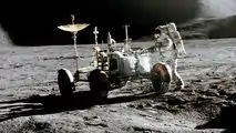 Lunar Roving Vehicle, das einzige Auto auf dem Mond