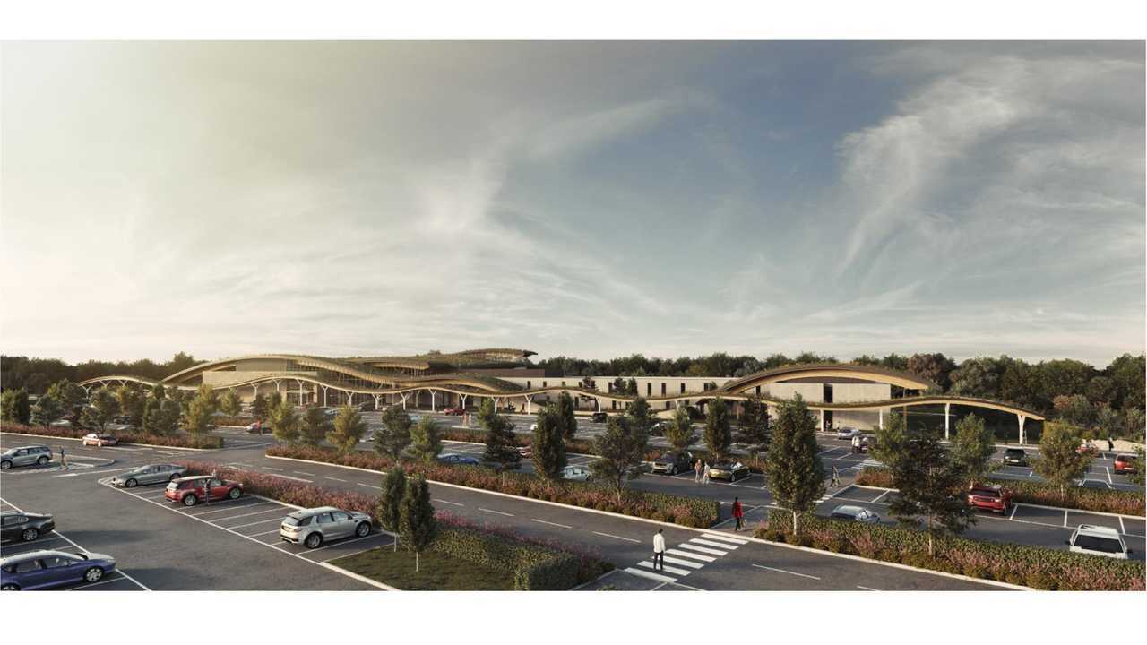 Proposed CGI View from the North West of the Site