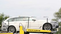 Nuova foto spia della BMW Serie 5 Touring