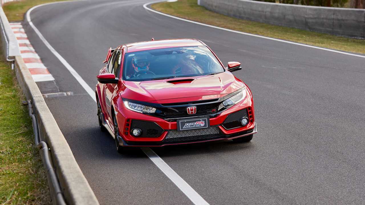 Jenson Button Honda Civic Type R Bathurst lap record