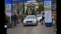 OmniAuto.it su Infiniti M35h al 3° Ecorally Press