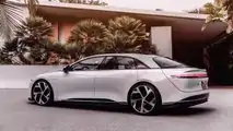 Foto - Lucid Air, la prima prova su strada