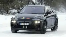 Photos espion Porsche Macan EV