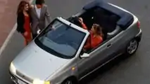 Fiat Punto Cabrio ELX, vista dall'alto