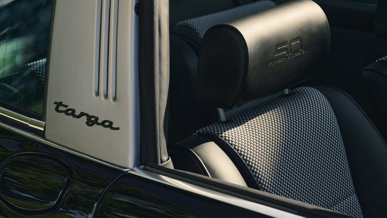Porsche 911 Edizione 2022 50 anni Porsche Design Dettaglio sedile
