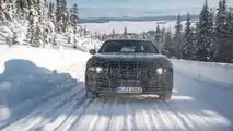 BMW i7 2023 en Arjeplog, Suecia