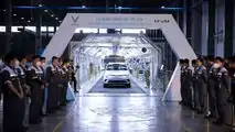 The first VinFast VF e34 electric cars are about to roll off the production line at VinFast Hai Phong factory