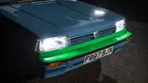 Nissan Bluebird one-off EV conversion with Leaf EV powertrain