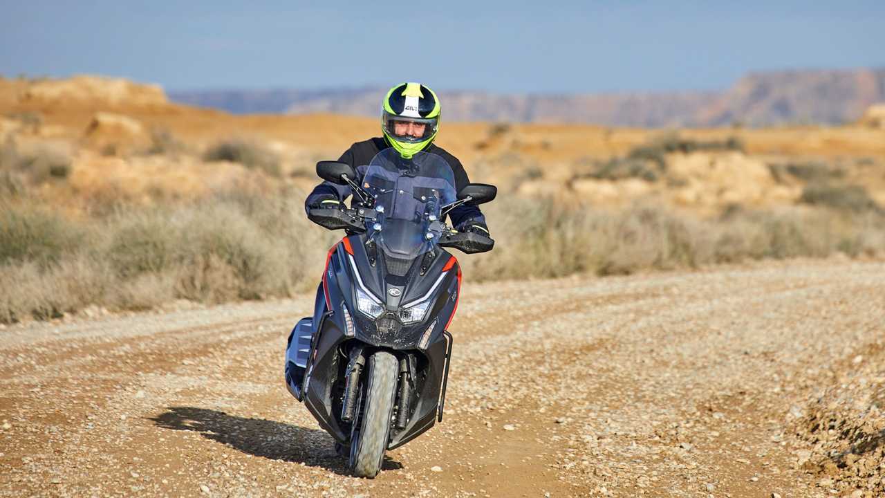 Prueba KYMCO DTX 350 2022