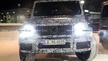 Makyajlı 2022 Mercedes-AMG G63 Casus Fotoğrafları