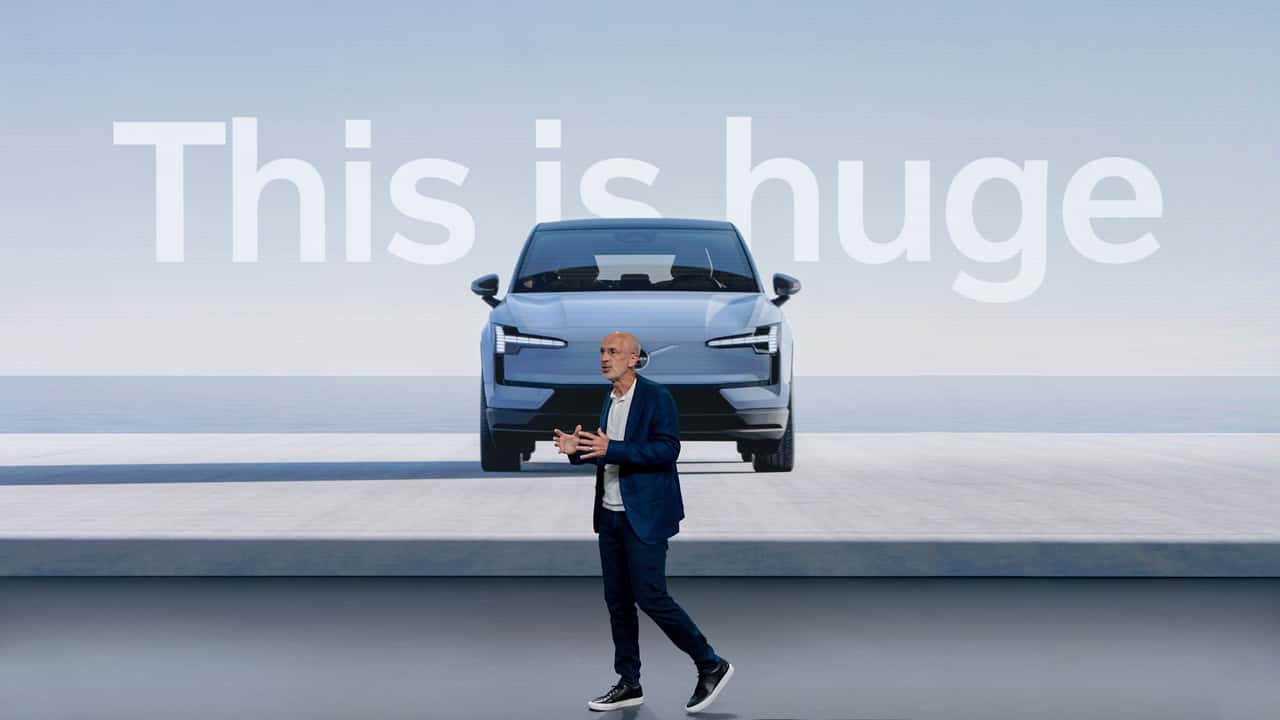 Volvo-Chef Jim Rowan und der EX30: This is huge