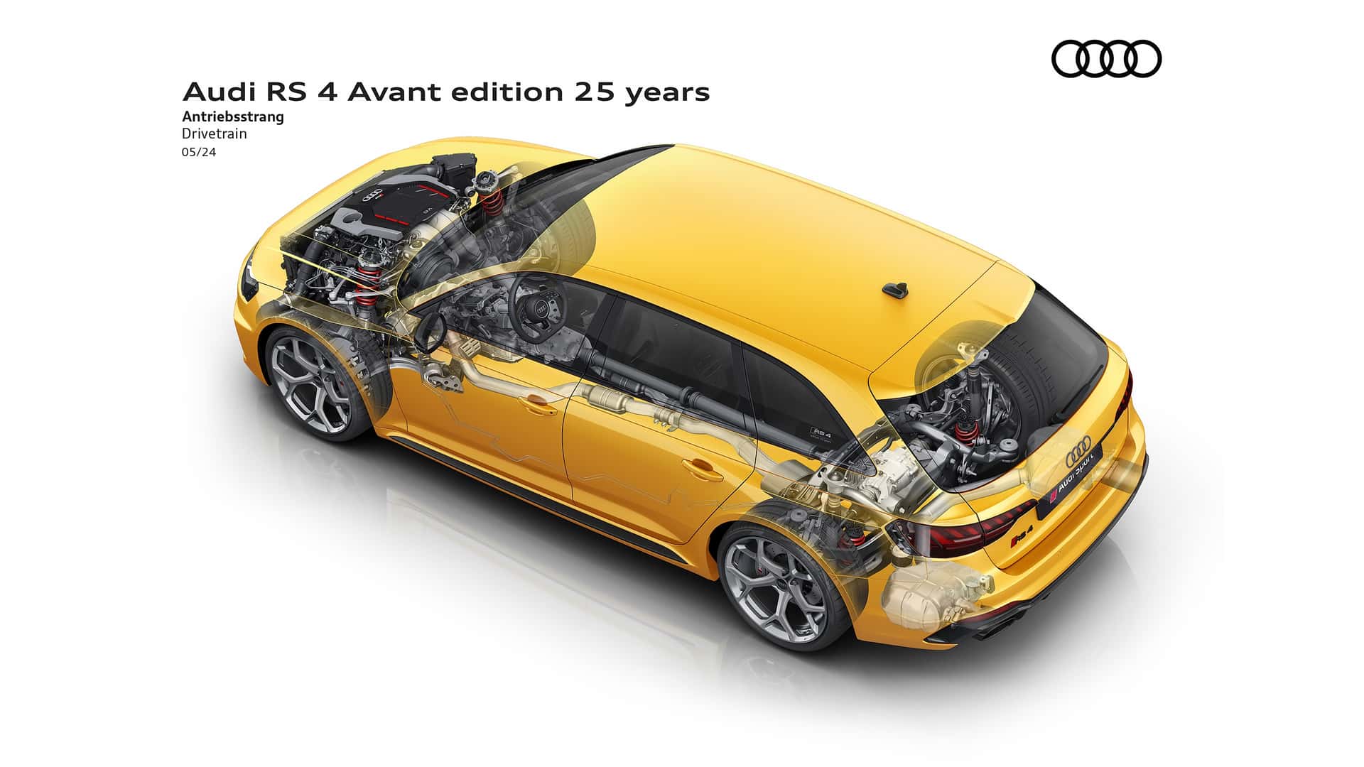 Audi RS 4 Avant Edition 25 Years revealed as the sportiest version yet