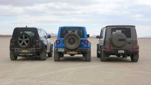 2022 Jeep Wrangler 392, Land Rover Defender V8 und Mercedes-AMG G63