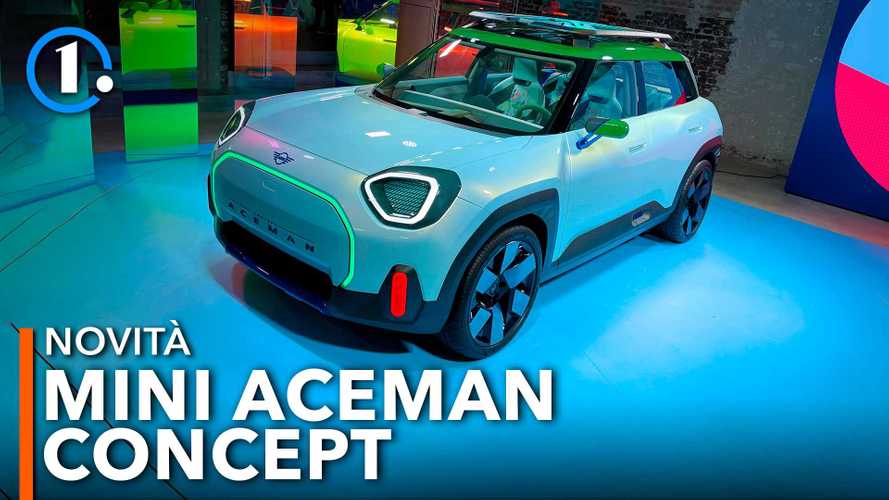 MINI Aceman, un assaggio del nuovo crossover elettrico inglese