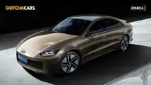 2023 Hyundai Ioniq 6 unofficial rendering