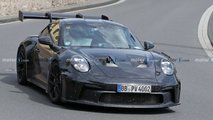 New Porsche 911 GT3 RS Spy Shots Nurburgring