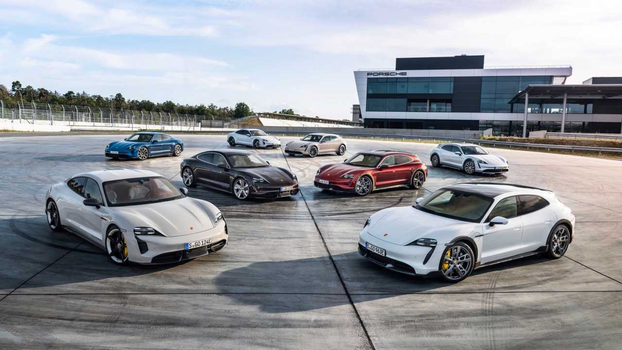 Porsche Taycan erhält ein Software-Update