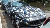 Nuova Maserati Granturismo, le foto spia degli interni
