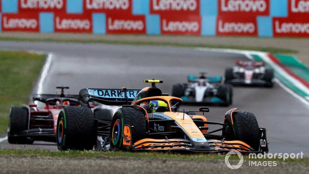 Lando Norris at Emilia Romagna GP 2022