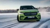 Skoda Enyaq RS consigue dos Récord Guinness