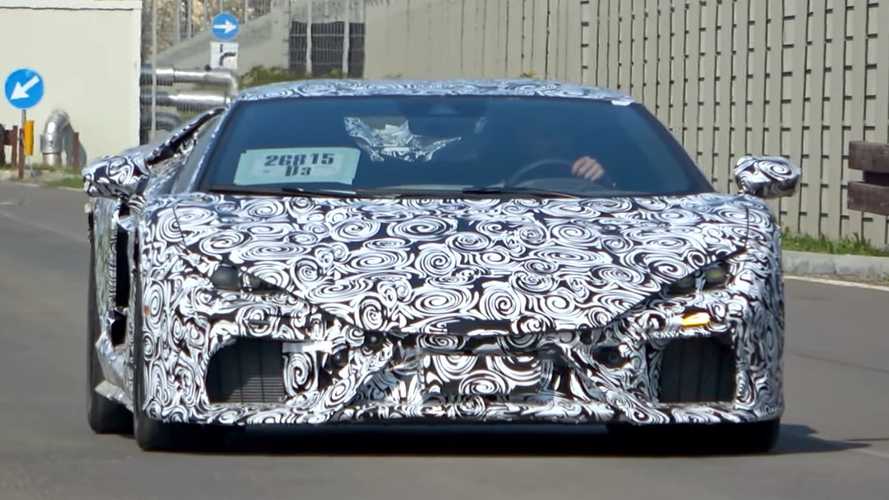 Lamborghini LB744 Spied For The Last Time Ahead Of Tomorrow’s Reveal