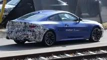 BMW Serie 4 Coupé restyling, le prime foto spia