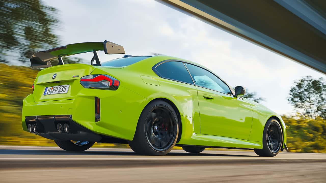 BMW M Performance Track Kit für BMW M2 und M Performance Abgasanlage für BMW M2 CS