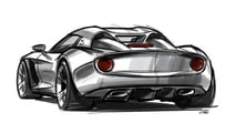Automobili Mignatta, i primi bozzetti della futura Rina Coupé