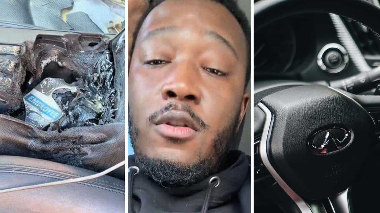Infiniti driver warns against leaving this popular handheld