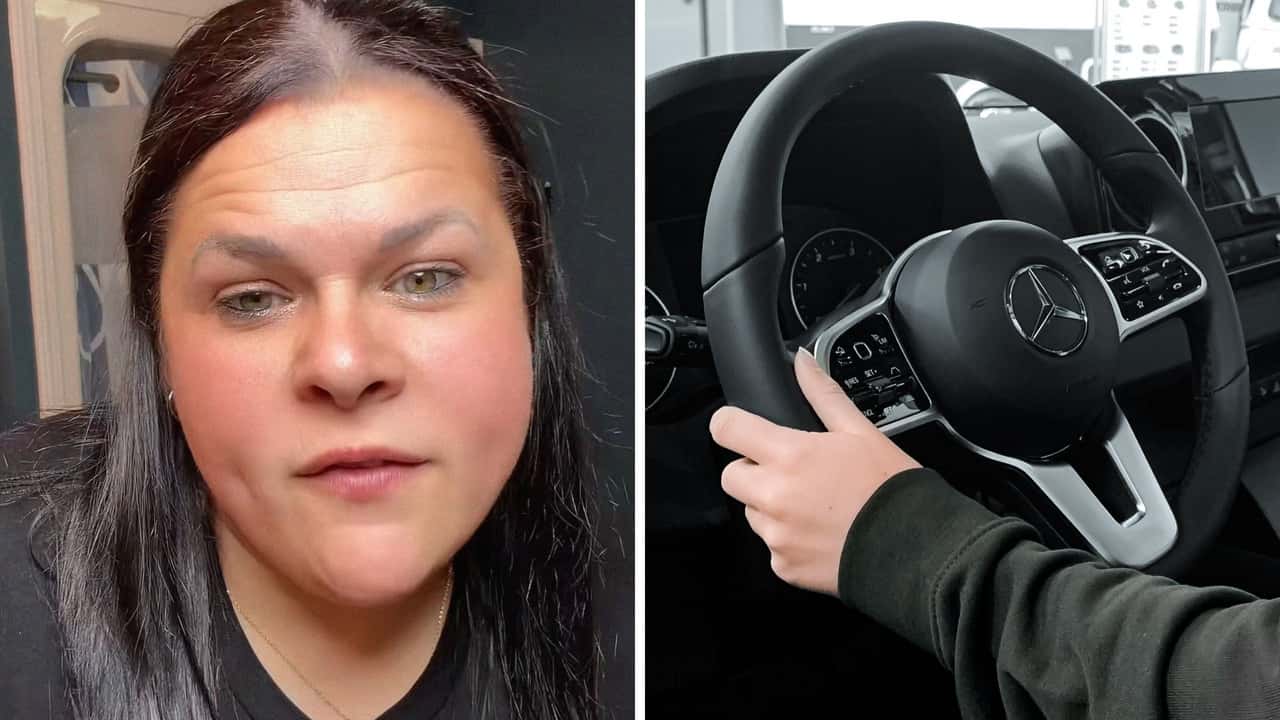 Woman Starts Driving Her Mercedes-Benz. Then The Entire Dashboard Disappears