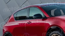 Alfa Romeo Kompakt-SUV (2027), das Motor1.com-Rendering