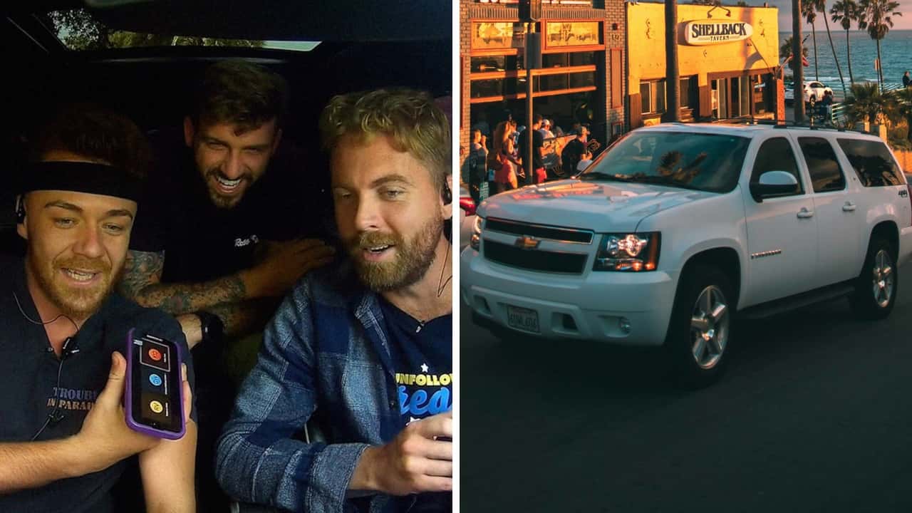 Chevy driver asks mechanic to check his AC. Then the mechanic looks at his tires