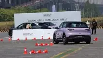 Geely EX2, o teste na China