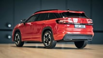 Skoda Kodiaq als Papiermodell im Maßstab 1:10