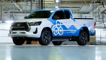 Toyota hydrogen fuel cell electric Hilux -Prototipo