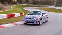 MINI Cooper Electric 2024, die Teaser-Fotos
