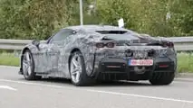 Premières photos d'espionnage du lifting de la Ferrari SF90