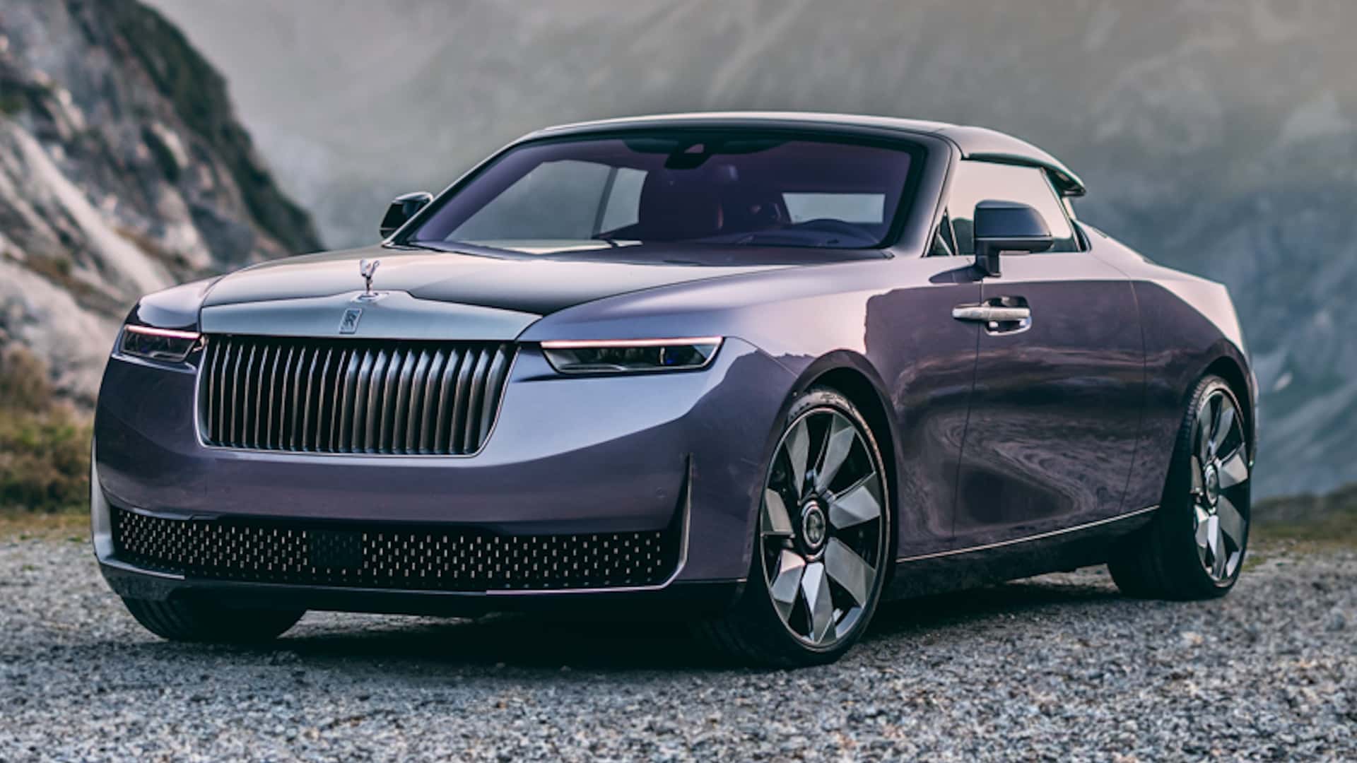 Rolls Royce Debuts Amethyst Droptail With An Aerodynamic Wood Surface